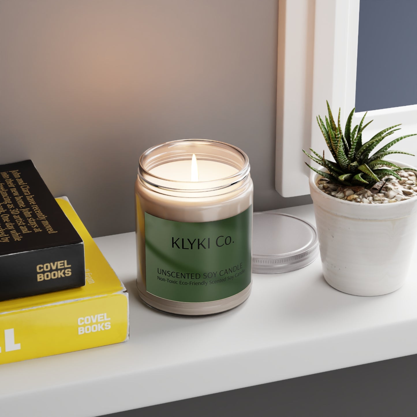 Unscented Soy Candle, 9oz