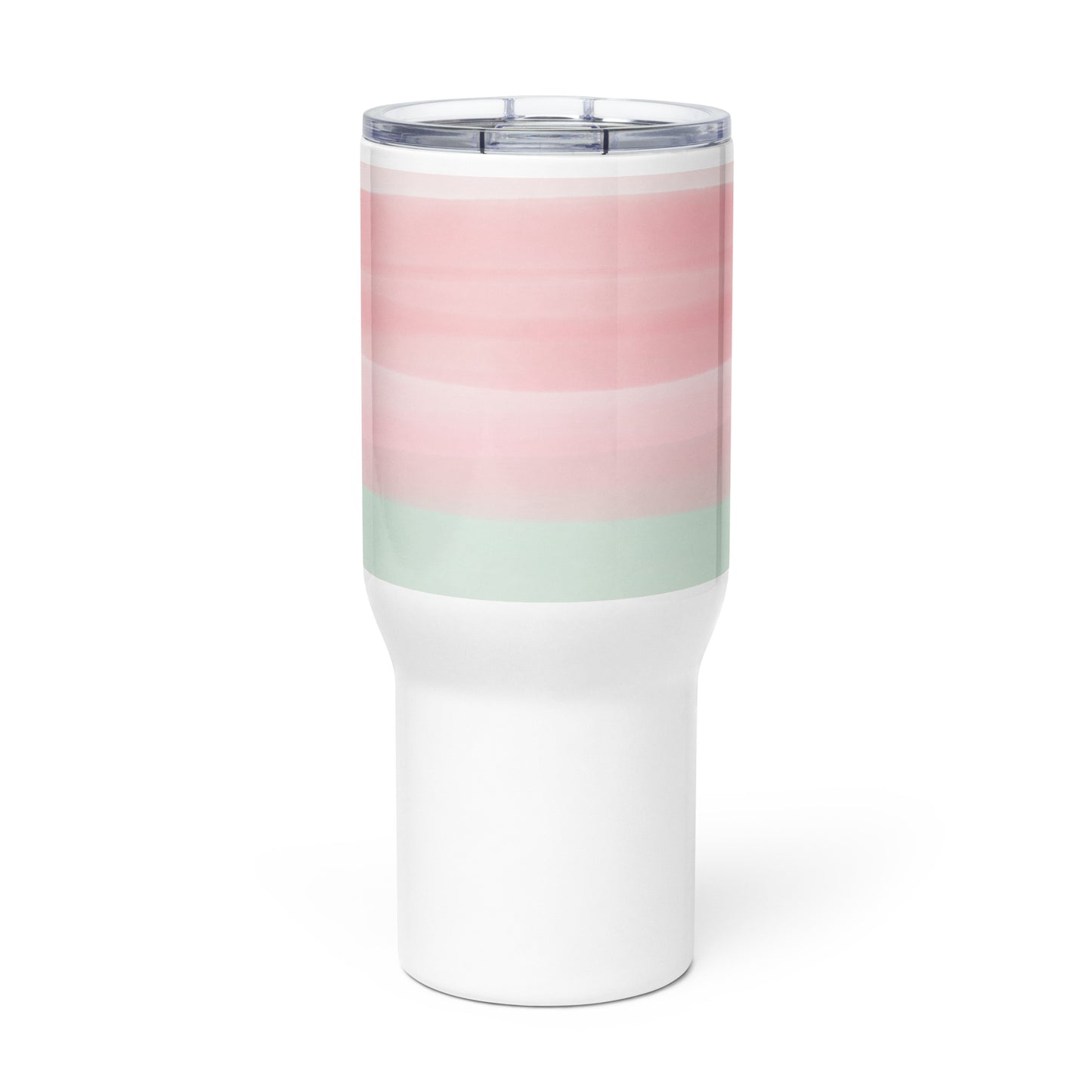 Seaside Travel mug with a handle