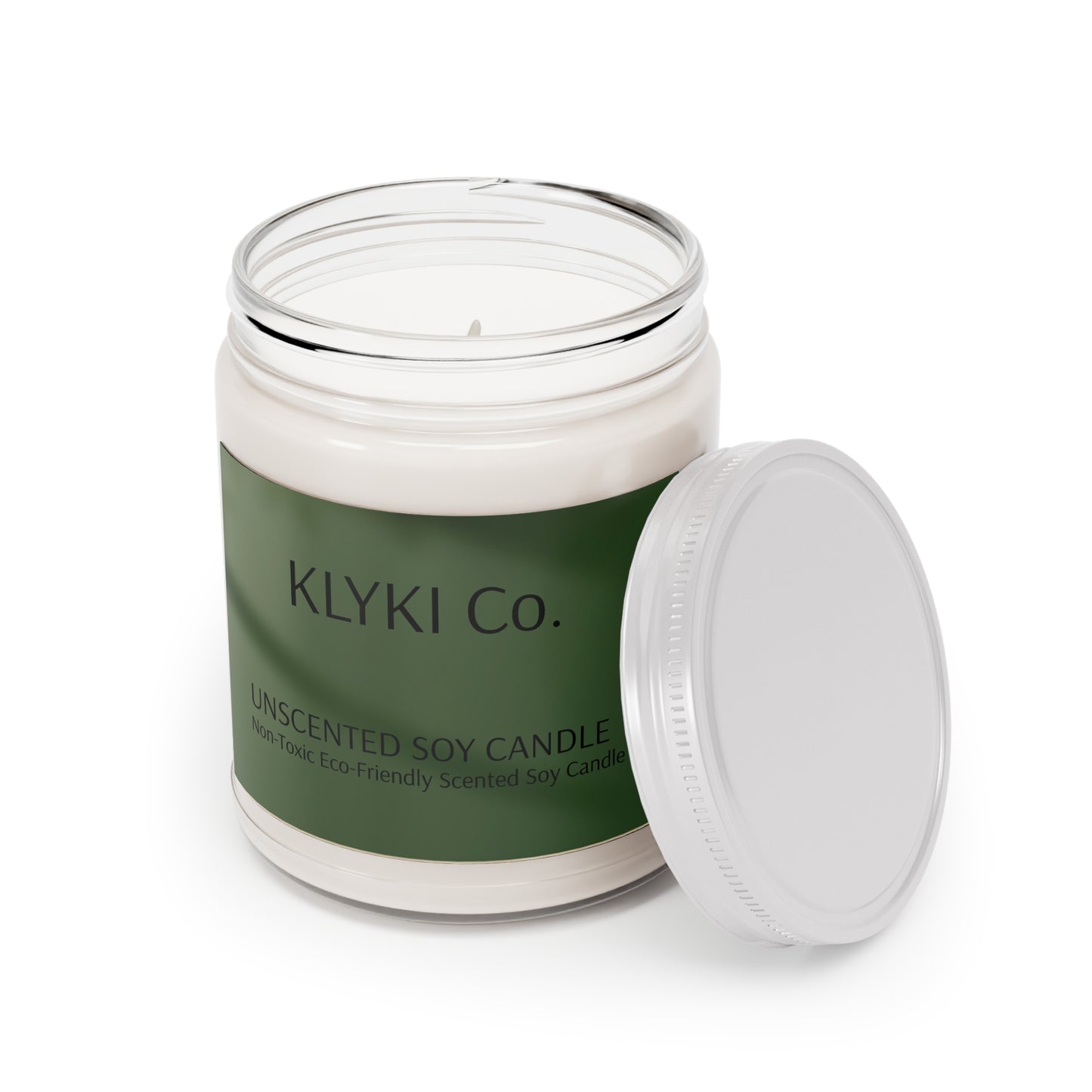 Unscented Soy Candle, 9oz
