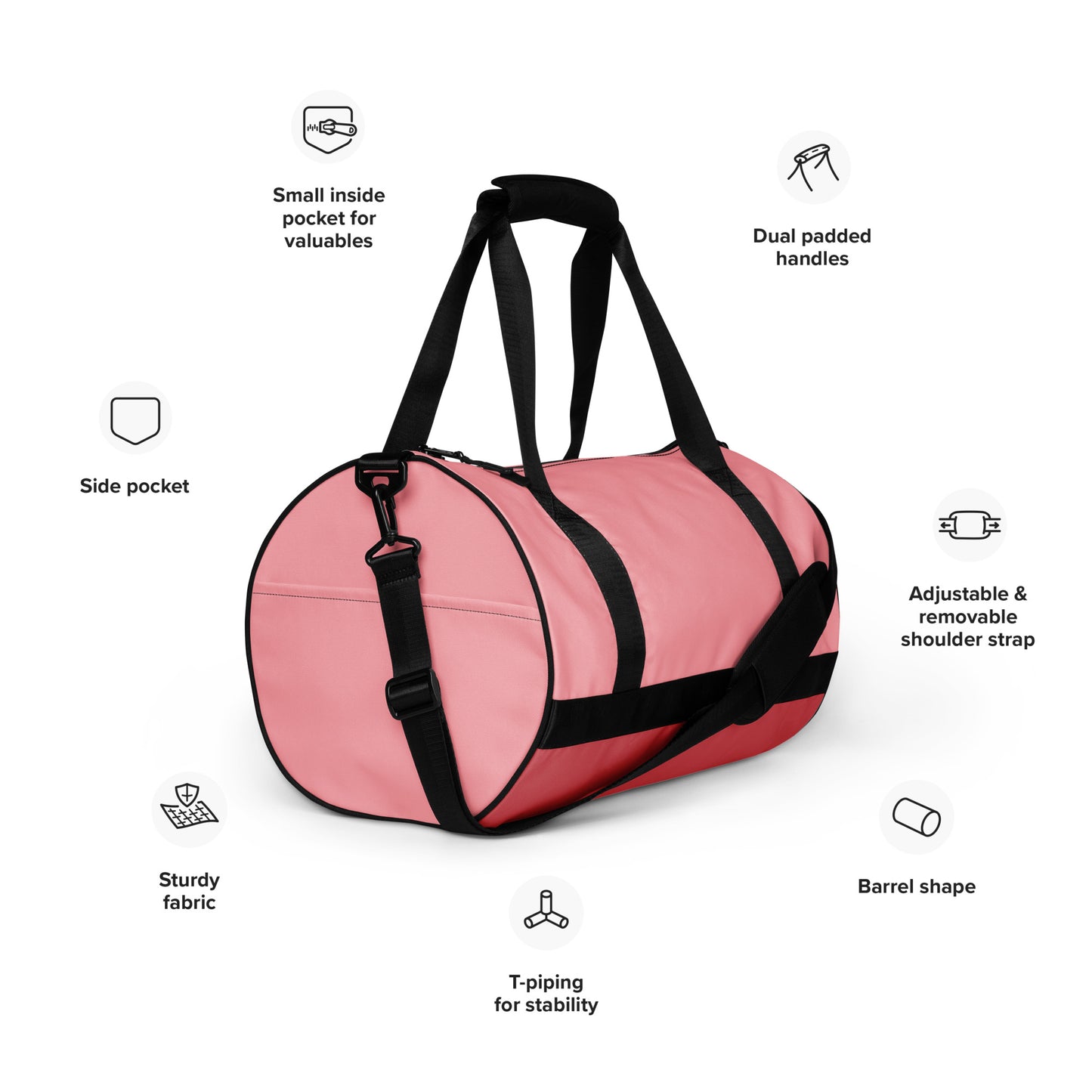 Blush Gym Bag