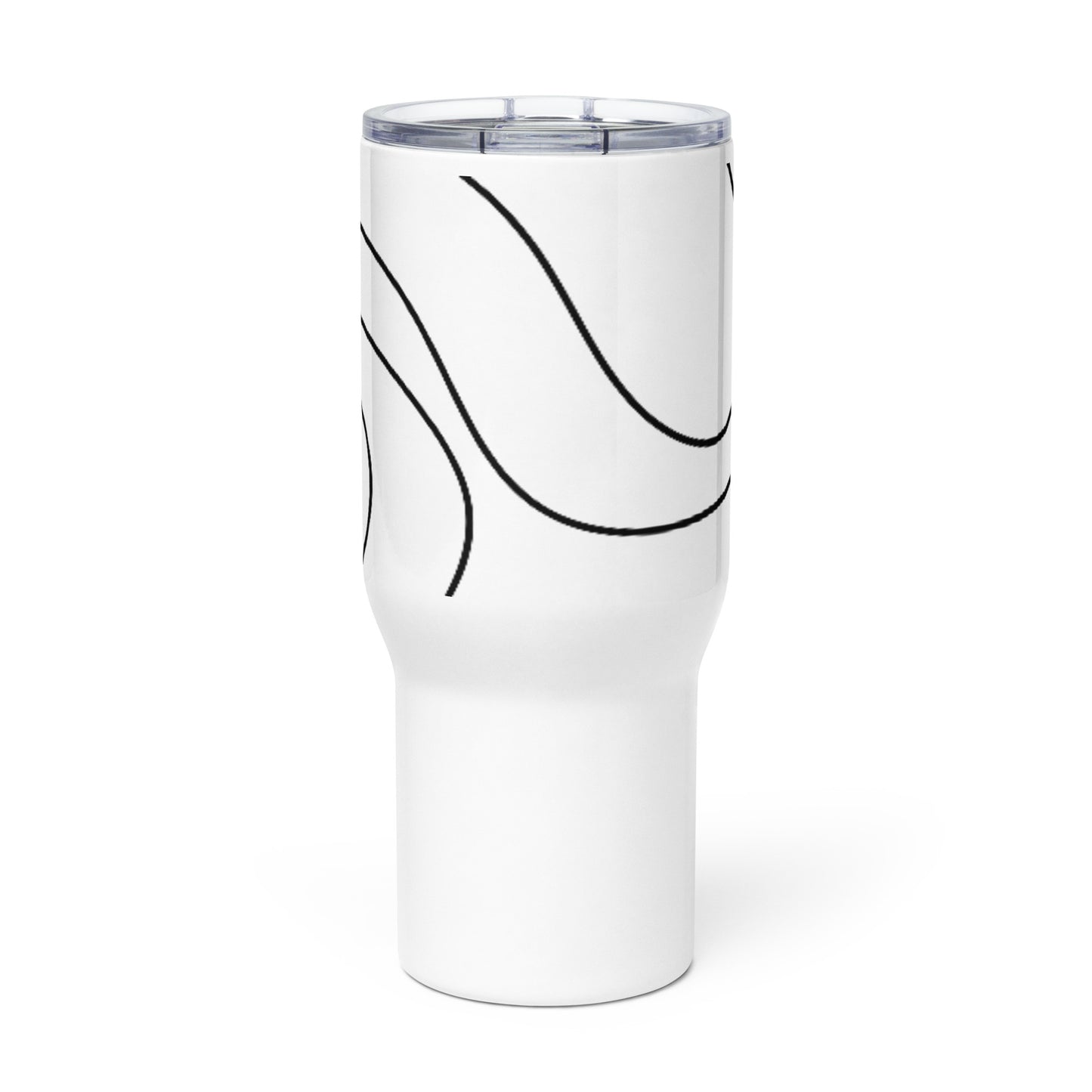 Ripple Travel mug with a handle
